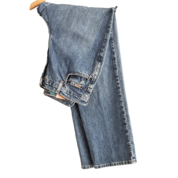 Lois High Rise Mom Relaxed Jeans Medium Wash Stretch Size 29 - Picture 1 of 15